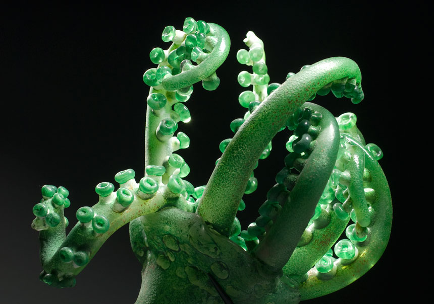 glassoctopus glass octopus detail